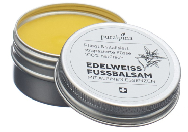 Puralpina Edelweiss Fussbalsam 30 ml