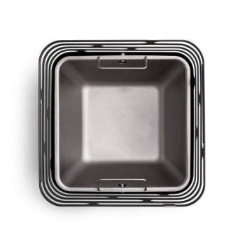 Preview: Höfats® CUBE Feuerkorb & Grill & Hocker Schwarz