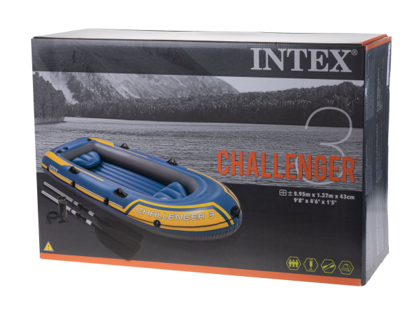 Intex Schlauchboot Challenger 3 Set